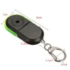 Wireless 10m anti-L-Lost Alarm Key Finder Locator Keychain Whistle Sound med LED Light Mini Anti Lost Key Finder