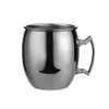 550 ml 18 once martellato rame placcato Moscow mule boccale tazza di birra tazza di caffè tazza rame placcato canecas tazze tazza da viaggio cucina 0510