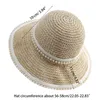 Breda randen hattar kvinnor virkade hink hatt damer utomhus sportfiskare för avslappnad 13 mcwide