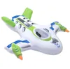 Piscina inflável Cruisers aeronaves com pistola de água anel de assento flutuante para bebê flutuadores de natação tubos de verão crianças jogo de água Caça a jato para diversão