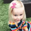 Solid Kids Bows Hair Clip for Girls Mini Bow Knot Hairpins 부티크 Barrettes Headwear Baby Hair Accessories