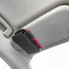 Car Organizator Skórzany Słońce Visor Point Pocket Torba Karty Okulary Przechowywanie Uchwyt Stylizacji IC Sunshade