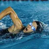 Regulowane okulary gogle pływackie szklanki przeciw fog UV ochrona dla mężczyzn i kobiet wodoodpornych silikonowych lustrzanych okularów pływanie Y220428