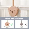 Baby Wooden Bed Bell Bracket Cartoon Bear Crib Stand Mobile Hanging Rattles Toy Holder Arm Decoration 220428