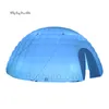 Illuminazione tenda a cupola gonfiabile LED bianco igloo 10m tenda di esplosione in tessuto rivestito in PVC con luce RGB per feste all'aperto ed eventi di nozze