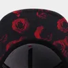 Snapback di pattinaggio a rotelle nero con cappuccio per camionista di marca Th-rose per uomo donna adulto casual all'aperto baseball da sole