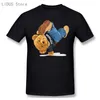 T-shirts pour hommes Hip-hop Teddy Bear T-shirt Harajuku T-shirt Graphics Tshirt Brands Tee TopMen's