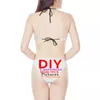 Noisydesigns Bikini da donna Set personalizzato Your P o Image Stampa 3D Costumi da bagno sexy in due pezzi Costume da bagno estivo da spiaggia Drop 220616