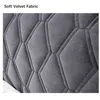 All-inclusive Super Soft Smooth quiltad huvudskydd Tjockna sammet Huvudgavel Solid Color Bed Back Dust Protector 220513