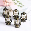 Mini Hem Inredning Dekoration Creative Retro Light Kerosen Lanterns Home Decor Present Wood Craft Ornament