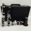 Novo aluno A Clarinet E11 Buffet Buffet Bakelite Sandalwood Ebony Clarinet Bocalista Acessórios Case40581813737446