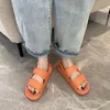 50%off Sandals Pvc Platform For Women Nice Summer Shoes Woman Flats Beach Female Footwear Sandles Heels 07042