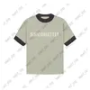 maglietta per bambini firmata t-shirt ragazzi ragazze oversize sciolto usa tee top classico silicone lettera streetwear bambini cotone Abbigliamento manica corta scollo a V maglietta casual