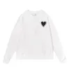 Herrtröjor Sweatshirts Designer och Desiger Women's Top Unisex Long Sleeve Round Neck Plain Letter Heart Thin Coat XGZG
