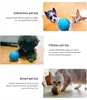 لعبة Cheble Pet Toy Wickedball 100 ٪ Automatic Jump Ball Smart Teaseser Cat و Dog Toys مقاومة 220510