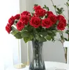 Artificial Rose Flowers Real Touch Rose Home Decorations for Wedding Party Födelsedag