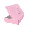 Оптовая индивидуальная упаковочная бумажная печать подходит для аксессуаров для одежды шарф парики рубашка упаковка подарочная коробка 220704