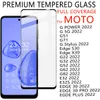 9D Full Cover Tempered Glass Telefon Skärmskydd för MOTO Motorola EDGE S G20 G30 G40 FUSION G50 G100 G10 G9 Spela Power X5 X4C PLUS