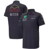 2022 novo terno de corrida de f1 de manga curta Fórmula One Team roupas de fãs masculinas personalizadas