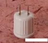 Non-Grounding Usa plug Ploarized Socket Adapter Converts Outlet to E26 Lamp Socket 125 Volt 2-Wire NEMA 1-15R Black