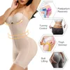 Tam vücut şekillendirici Kolombiyalı Kirpik Kirpikler Korse Bodysuit Bel Trainer Butt Lifter Shapewear Zayıflama İç çamaşırı 220702