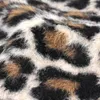 Geebro dames luipaard baretten winter warm gebreide kasjmier Franse kunstenaar hoeden vrouwelijke wol printen zachte comfortabele cap kap j220722