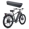 Halbversteckter Ersatz-Lithium-Ionen-Akku, 48 V, 17,5 Ah, 840 Wh für Mokwheel Tor Plus All-Terrain-Fahrrad mit Ladegerät