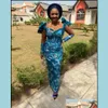 Ribbon Sying Tyg Tools Baby Kids Maternity African Sequins spets broderade nigerianska bröllopstyger 2022 Högkvalitativ fransk tle ya