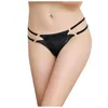 Vêtements de nuit pour femmes, taille basse, complet, séduisant, string en dentelle, sous-vêtements Sexy, ruban Transparent, Lingerie D