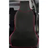 Capas de assento de carro 2pc Protetor de almofada universal ajuste para todos os tipos assentos SUVs Proteção à prova d'água preta/vermelha