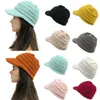 Boinas SBOY Cap Hat Winter Visor boina clima frio tricotado