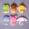 2022 new stuffed animals toy 12Cm Japanese cute new cartoon ice cream cone series yugui dog double star plush toys doll pendant