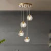 Lampy wiszące nordyc nowoczesne światła żyrandola restauracja wisząca jadalnia spiralna loft loftpendant