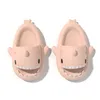 Sandales de requin 3D Freessipping Cartoon Slippers Slice Image mignonne Mens Femmes Child Home Place Outdoor Place confortable Soft Bule Grey Black115962