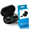 E7S TWS Wireless Headphones 5.0 Bluetooth Earnessphones HiFi sem perda de fontes de som Sport Mini