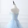 light blue ruffled ball gown theme costume medieval dress Renaissance princess Victoria belle/theme prom dress/quinceanera