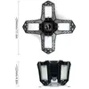 120W 150W 200W LED High Bay Light Lampada da garage per interni deformabile con 4 pannelli regolabili per fabbrica di officina