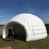 Utomhus 0,4 mm PVC -t￤lt som campar stort uppbl￥sbara igloo Dome T￤lt H￥llbar klubbfest Booth Advertising Wedding Mobile Home Shelter Skicka av fartyg till d￶rr