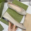 Flats Classic Shoes Basic Leather Tweed Cloth Two Color Splice Bow Round Ballet Shoe Fashion Women Shoes size35-41