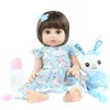 Lifelike 48 cm 풀 실리콘 소프트 바디 소녀 소년 Reborn 아기 인형 장난감 살아있는 19 인치 공주 생일 선물 패션 선물 220713
