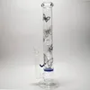 Einzigartiges Design Shishas Anpassungs Big Blue Glass Water Bongs Dicke 15 -Zoll