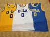 2021 Final Four 4 UCLA Koszykówka Jersey NCAA College Kiki Vandeweghe Walton Jaime JAquez Jr. Cody Tyger Campbell Earl Watson Johnny Juzang