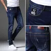 Yaz Erkek Kot Tasarımları Kore Slim-Fit Kalem Pantolon 2022 Yeni Eğilim Rahat erkek Pantolon Y220415