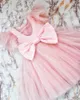 Robes de fille dos nu plume fille de fleur robe de bal Simple petit mariage Vintage Communion Pageant robes fille