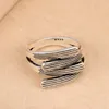 Anéis de casamento cor de prata cobre simples cross big big vintage dedo ajustável para mulheres jóias minimalistas retro rita22
