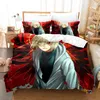 Japan Anime Tokyo Ghoul Kids Bedding sätter mode 3D Tryckt täcke täckning singel dubbel drottning king size dropshipping