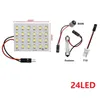 Neue Auto-Panel-Leuchte, Innen-Leselampe, neue superhelle 2835-LED-Dachlampe mit T10 W5W BA9S C5W-Sockel, Soffitte BA9S, Weiß, Blau, 12 V