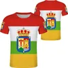 Herr t-shirts spanska la rioja skjorta t-shirt tryck flagga ord calahorra haro arnedillo ezcaray mäns märke tracksuit fitness harajuku t-