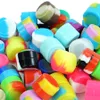 2 ml silikonlagringsflaskor burkar somkning tillbehör verktyg multifunktion färgglada