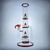 Wasserpfeifen 18 mm Gelenk 18 Zoll amerikanische rote Bong neues Design